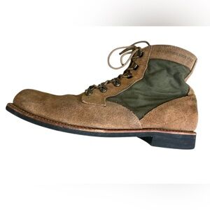 Wolverine Men's Brown and Green Boots